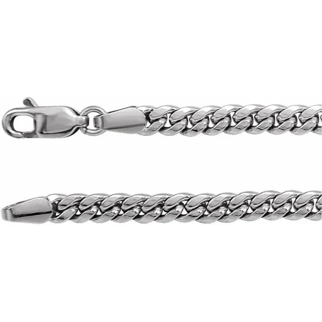 Save On Diamonds Cuban Link Chain Sterling Silver 3.7 mm