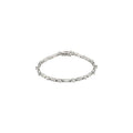 saveongems Jewelry 3.1mm::1 1/3 CTW / SI1 G-H / 14K White 14K Natural Diamond Line 7 1/4