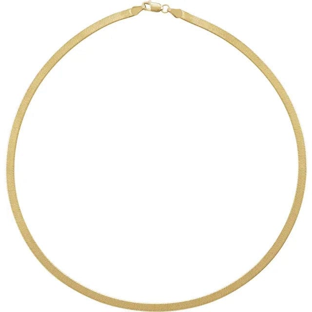 Save On Diamonds Flexible Gold Herringbone Chain