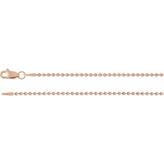 saveongems Jewelry Hollow Bead Chain