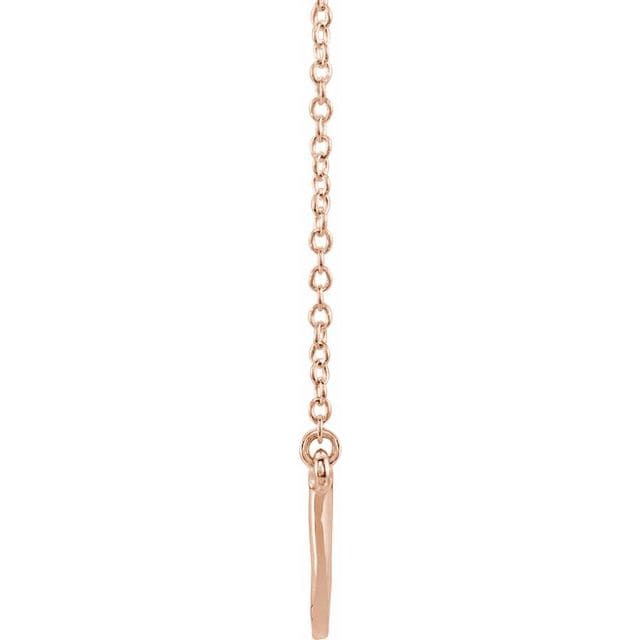 saveongems Jewelry Curved Bar Necklace