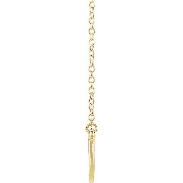 saveongems Jewelry Curved Bar Necklace