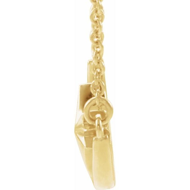 saveongems Jewelry Crescent Moon & Star Necklace