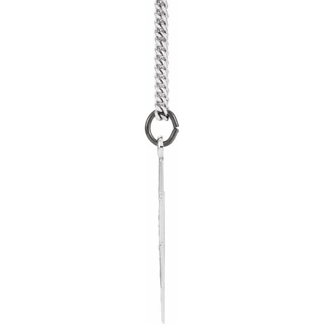 saveongems Jewelry Sterling Silver Star of David 18" Necklace 18-24"