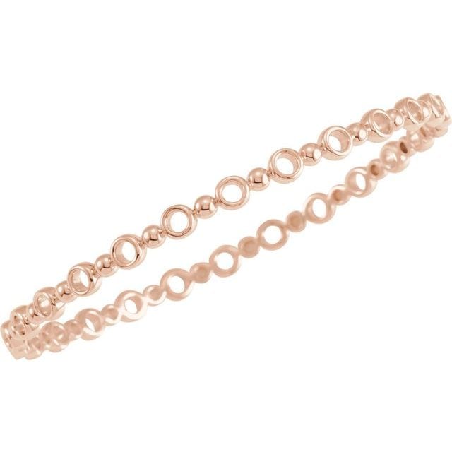saveongems Jewelry Geometric Bangle Bracelet 7 "