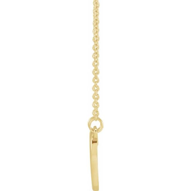 saveongems Jewelry 14K Heart 16" Necklace