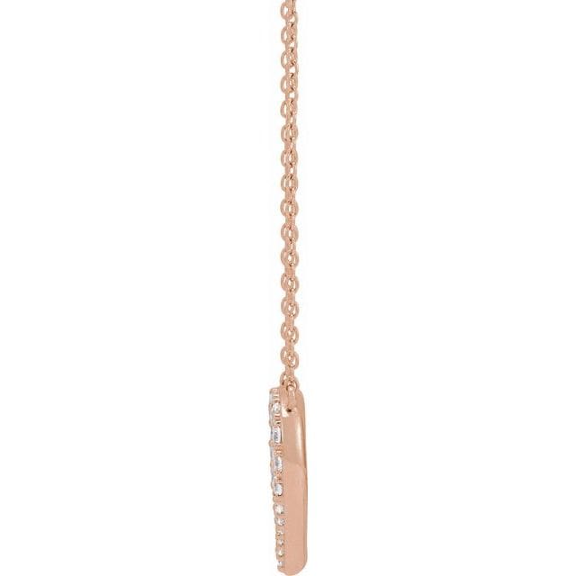 saveongems Jewelry Heart Diamond Necklace