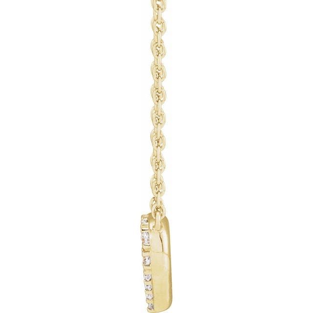 saveongems Jewelry Heart Diamond Necklace
