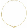 saveongems Jewelry Rolo Chain Bracelet 14K gold