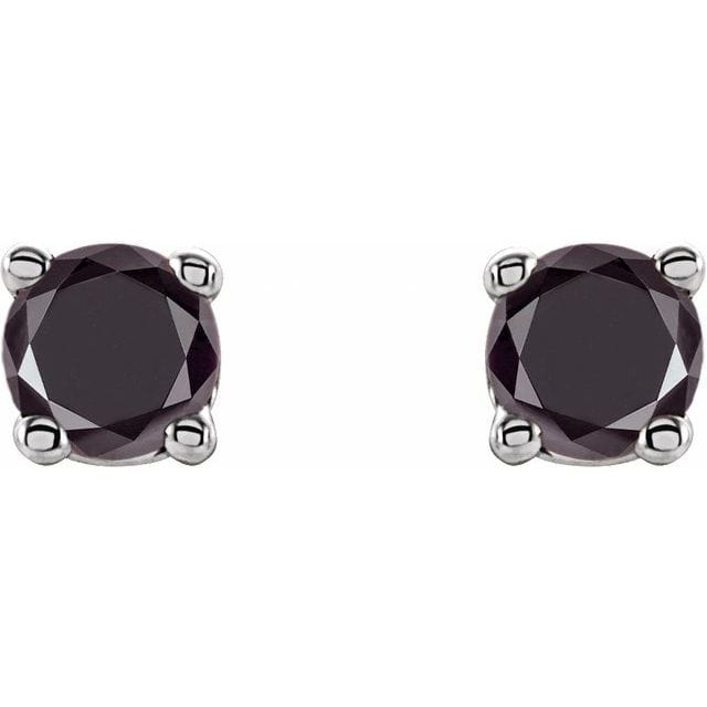 Black Natural Diamond AIDC Black Diamond Earring at Rs 8070/piece in Mumbai