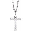 saveongems Initial T / SI1-SI2 G-H / 14K White Diamond Initial letter Necklace 1/5 Carat Total Weight