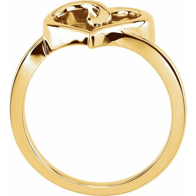 saveongems Jewelry Heart Ring