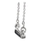 saveongems Jewelry Natural Black Diamond Bar Necklace 16-18"
