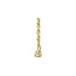 saveongems Jewelry Natural Black Diamond Bar Necklace 16-18"