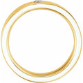 saveongems Jewelry Flat Band 14K gold