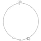 saveongems Initial P / I1 H+ / 14K White 14K Natural Diamond Initial 6-7" Bracelet