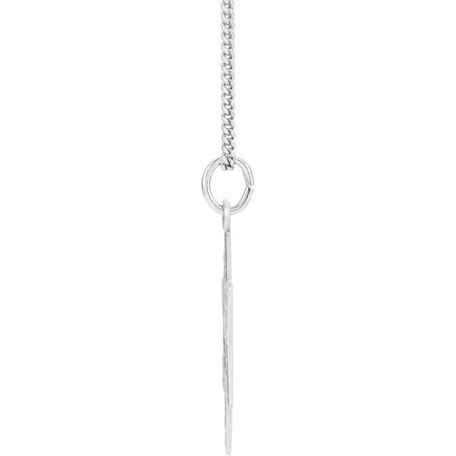 saveongems Jewelry Sterling Silver Star of David 18" Necklace 18-24"