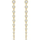 saveongems Diamond graduated Earrings