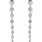 saveongems Diamond graduated Earrings