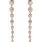 saveongems Diamond graduated Earrings