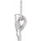 saveongems Jewelry 14K 1/8 CTW Natural Diamond Star of David 16-18" Necklace