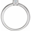 saveongems 14K 1/5 CTW Natural Diamond Family Stackable Ring