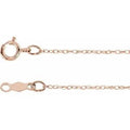 saveongems Jewelry .75mm / 7 Inch (Bracelet ONLY*) / 14K Rose Rope Chain 7 inch long bracelet
